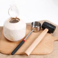 ราคา อุปกรณ์เปิดมะพร้าว ที่เจาะมะพร้าว ที่เปิดมะพร้าว ที่เจาะมะพร้าว ผ่า เจาะ มะพร้าว สแตนเลสพร้อมค้อนทุบ A109 (9525024098)