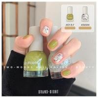 ราคา พร้อมส่ง สีทาเล็บTwo moons เซ็ตสีทาเล็บ ลอกได้ ไม่ง้อน้ำยาล้าง ยาทาเล็บลอกได้ น้ำยาทาเล็บ แพคคู่ ขนาด10ml 2 set7 (20690668811)