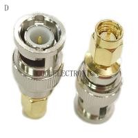 ราคา 2pcs SMA BNC Connector SMA Male Female to BNC Male Female RF Adapter Connector (5988970629)