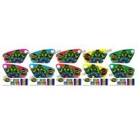 ราคา สติ๊กเกอร์ติดลายรถ รุ่น Dream Super cub 2018 ลายเดอะฮัก สีชมพู (687120746)