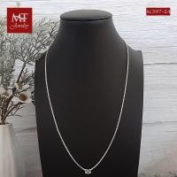 ราคา MT สร้อยคอเงินแท้ ลายอิตาลี ลายกล่อง งานไทย กว้าง 1 5 มม ยาว 14 16 18 20 22 24 นิ้ว 925 Sterling Silver Box Chain sc397 MT Jewelry มณีธารา (10322844086)