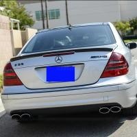 ราคา สปอยเลอร์สำหรับ W211 2002 2009 Mercedes Benz W211 E Class สปอยเลอร์ E260 E200วัสดุพลาสติก ABS รถปีกหลังสปอยเลอร์ด้านหลังสี (19820339404)