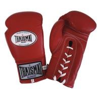 ราคา THAISMAI BG121 นวมชกมวย แบบเชือก นวมซ้อมมวย อุปกรณ์มวยไทย นวมต่อยมวย นวม แบบเชือก หนังแท้ สีแดง Boxing Gloves Red Leather Lace Up THAIFIGHTPRO (18822645098)