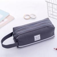 ราคา กระเป๋าดินสอ ผ้าแคนวาส มีหูหิ้ว 2 ซิป กล่องดินสอ กระเป๋าใส่เครื่องเขียน กระเป๋าน่ารัก เกรดพรีเมี่ยม สไตล์เกาหลี (11134956681)