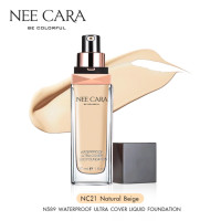 ราคา NEE CARA WATERPROOF ULTRA COVER LIQUID FOUNDATION N589 นีคาร่า รองพื้น กันน้ำ ครีมรองพื้น (11723043091)