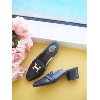 ราคา ส่งเร็วพิเศษ Sz 36 42 รองเท้าส้นสูงทรงหัวแหลม เปิดส้น แต่งอะไหล่ H งานเก๋สวยมากค่ะ (4155770507)