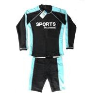 ราคา ชุดว่ายน้ำเด็ก ชายแขนยาว กางเกงว่ายน้ำขาสั้น สีดำ รุ่น 1077 (396958960)