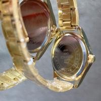 ราคา N Time Shop นาฬิกาข้อมือคู่ ซื้อ 1 แถม 1 ระบบควอตซ์ เรือนทองพรีเมี่ยม ตัดสายได้ หน้าปัด 40MM และ 32MM สิ้นค้าตรงกับภาพ แถมกล่องหนังฟรี (12230231692)