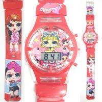 ราคา พร้อมส่ง นาฬิกาเด็ก นาฬืกาม้าโพนี่ นาฬิกาเจ้าหญิง มีเสียงมีไฟ ระบบดิจิตอล 5สี สกินลายที่สาย สีสันสดใส RC120 (4354922202)