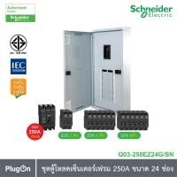ราคา Schneider Electric ชุดตู้โหลดเซ็นเตอร์สแควร์ดีเฟรม 250A ขนาด 24 ช่อง เมนเบรกเกอร์ 250A 25kA ลูกย่อยเซอร์กิตเบรกเกอร์ ขนาด 32A 20A 16A สั่งซื้อที่ร้าน PlugOn (12399683922)