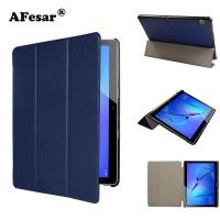 ราคา หนังPUสมาร์ทแท็บเล็ตที่ครอบคลุมกรณีสำหรับHuaweiเกียรติเล่นPad 2 9 6 ฝาครอบป้องกันสำหรับHuawei MediaPad T3 10 9 6 AGS W09 L09 L03 แท็บเล็ตกรณีปก (419953469)