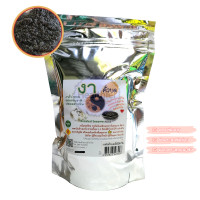 ราคา งาดำคั่ว ชนิดบด 350 กรัม Roasted Black Sesame Seeds งาดำ คั่วบด ถุงมีซิปล็อค (7809708377)