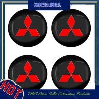 ราคา ฝาครอบดุมล้อศูนย์ล้อรถ XSD 4ชิ้น เซ็ต56มม สติ๊กเกอร์ตบแต่งสำหรับตรารถยนต์ Mitsubishi Xpander Triton Lancer Pajero ASX Mirage (20126534654)