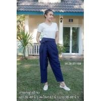 ราคา กางเกงม้งป้ายผ้าฝ้ายซักนุ่ม (19616904434)