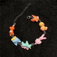 ราคา WDKWI สร้อยข้อมือการ์ตูนยูนิคอร์นกระต่ายทำจากเรซินสัตว์เท่ห์สร้างสรรค์กำไลสไตล์เกาหลีสายรัดข้อมือหญิง (20658177241)