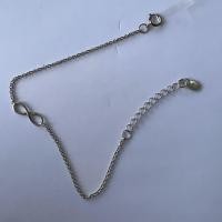 ราคา สร้อยข้อมืออินฟินิตี้เงินแท้925 (19835588376)