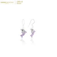 ราคา Louis Montini Jewelry Sterling Silver 925 Earrings ต่างหูเงินแท้ 92 5 ต่างหูผู้หญิง รูปปลาโลมา LJER87 (17456199674)