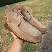 ราคา ส่งฟรี 8US 26cm 41eu รองเท้า Clarks desert spirit Boot Pre owned Authentic (20992910051)