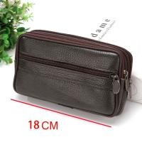 ราคา กระเป๋าคาดเอวสำหรับผู้ชายกระเป๋าโทรศัพท์มือถือหนังวัวหนังสัตว์แท้ใหม่กระเป๋าสตางค์แขวนเอวแนวตั้งแนวเข็มขัดหนังแนวนอน (19985642452)
