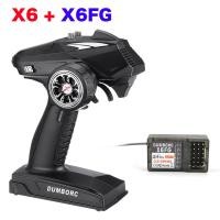 ราคา เครื่องส่งสัญญาณ RC X6 DumboRC ใหม่น้ำหนัก2 4ก ควบคุมระยะไกล6CH บอร์ดคอนโทรลพร้อมตัวรับ X6FG พร้อมไจโรสำหรับ1 24 1 16 1 18 1 32ถัง Rc รถยนต์เรือ1 36 (17688921176)