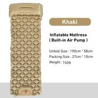 ราคา กลางแจ้ง Sleeping Pad ที่นอน Built In ปั๊ม Ultralight Air Cushion Travel พร้อม Headrest สำหรับเดินทางเดินป่า (21171210159)