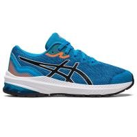 ราคา ASICS GT 1000 11 GS KIDS RUNNING รองเท้าวิ่ง เด็ก ของแท้ ISLAND BLUE BLACK (18791507855)