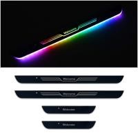 ราคา Jpk พร้อมส่ง ไฟ LED ติดประตูรถ4ชิ้นแถบติดขอบประตูด้านหน้าด้านหลังแบบไร้สายโคมไฟคิ้วแต่งรถยนต์แสงบรรยากาศแผ่นแสดงการต้อนรับไฟชาร์จusb (17029401143)