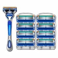 ราคา 20pcs Original gillette fusion 5 proglide ใบมีดโกน Gillette พร้อมด้าม TRIMLINE มีดโกน มีดโกนหนวด แบบ 5 ใบมีด พร้อมใบมีดโกน 4 ชุด แข็งแรง (20399966500)