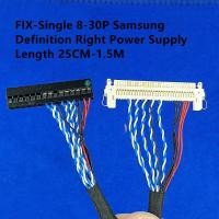 ราคา Power Supply ขวา 40 ซม FIX 30P เดี่ยว 8 LVDS สาย 32 นิ้วมาตรฐานหน้าจอ LCD เดี่ยว 8 หน้าจอ FIX 30P D8 การ์ดสีขาว (15470608765)