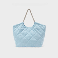 ราคา CHARLES and KEITH CK2 30151287 Womens Waffle Large Strap Tote Bag (19301935140)