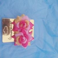 ราคา ตุ้มหู ต่างหู ต่างหูหนีบ ต่างหูลายดอกไม้ ดอกไม้ ต่างหูแบบหนีบ (16544618025)