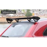 ราคา Spoiler สปอยเลอร์ ไม่ต้องเจาะตัวรถ สำหรับรถ 5 ประตู มีสติ๊กเกอร์ voltex (21123106856)