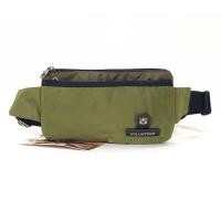 ราคา Chinatown Leather กระเป๋าผ้าผู้ชาย คาดเอว สะพายหน้าอก คาดหน้าอก ทรงบาง Volunteer สีดำ (18152682526)