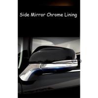 ราคา Xuming Toyota Alphard Vellfire 2015 2020 Ah30ด้านข้างกระจก Chrome ซับรถอุปกรณ์เสริม (10035542945)