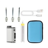 ราคา คุณภาพสูง จัดส่งรวดเร็ว หัวแร้งแบตเตอรี่1 75วัตต์หัวแร้งแบบชาร์จไฟได้ไร้สายแบบพกพาหัวแร้ง510อินเตอร์เฟซหัวแร้งบัดกรีเครื่องมือซ่อมแซมกลางแจ้ง (9590164298)