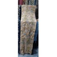 ราคา ผ้าฝ้ายย้อมคราม ปักมือ ผ้าพันคอปักมือ (19874800924)