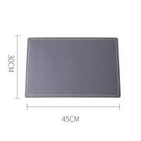 ราคา แผ่นรองจาน PU ขนาด 45x30 cm มี 5 สี แผ่นรองอาหาร ใช้งานในครัว กันร้อน กันชื้น (17318641894)