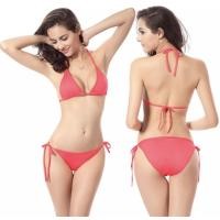 ราคา ส่งด่วน จากกทม บิกินี่ ผู้หญิง Bikini ทูพีซเกาหลี ผ้าเนื้อดี ไขว้สายบราได้หลายแบบ ไม่มีฟองน้ำ มีทั้งหมด 11 สี (13852335002)