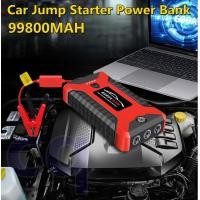 ราคา จั้มสตาทรถยนต์ แบตเตอรี่รถยนต์ฉุกเฉิน 99800MAH Car Jump Start Power Bank 4USB จั้มสตาร์ท สามารถจ่ายไฟ 12V สามารถชาร์จมือถือได้ แบตเตอรี่กู้ภัยพกพาได้ (5158940069)