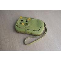 ราคา กระเป๋าหนังแท้ลายแมว น่ารัก เย็บมือทั้งใบ กระเป๋ารูปแมว (21135873631)