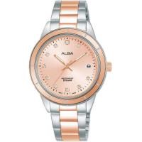 ราคา นาฬิกาข้อมือผู้หญิง ALBA Active Quartz รุ่น AG8M89X หน้าดำ AG8M91X หน้าขาว AG8M83X โรสโกลด์ ขนาดตัวเรือน 34 มม กรอบ สาย ตัวเรือน Stainless steel (19909446287)