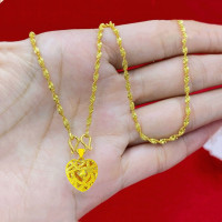 ราคา มีเก็บเงินปลายทาง สร้อยคอหุ้มทอง ไม่ลอกไม่ดำ สร้อยคอระย้า ลายสี่เสาห้อยหัวใจ น้ำหนัก2สลึง ยาว18นิ้ว ทองเคลือบแก้ว สร้อยทองไม่ลอก ทองคำแท้หลุดจำ ของขวัญวันเกิด เหรียญนำโชค ขนาด 1 สลึง ความยาว สร้อยคอห้