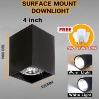 ราคา โคมไฟดาวน์ไลท์ ติดลอย โคมไฟดาวน์ไลท์ ติดลอยเกี่ยวกับขั้ว E27 Downlight LED โคมดาวน์ไลท์ติดลอย ทรงกลม ขั้ว E27 สีดำ 3 5นิ้ว 4นิ้ว ทรงกลมเเละเหลี่ยม (21143696579)