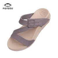 ราคา MONIGA 7 รองเท้าแตะ รุ่น MONOBO ไซส์ 5 8 สี ดำ เบจ เทา ชมพู น้ำตาล ม่วง พิสตาชิโอ moontree (20097588925)