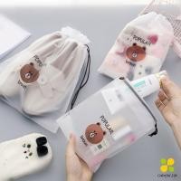 ราคา CLM กระเป๋ารูดหู ถุงรูดน่ารักๆ กระเป๋าหูรูด น่ารักๆ กระเป๋าเก็บเครื่องสำอาง ลายการ์ตูน Multi Purpose Bag (12342594526)