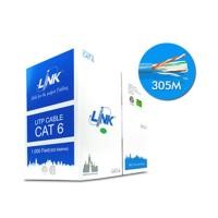 ราคา ของแท้100 LINK LAN CAT6 สายแลน สายสัญญาณอินเตอร์เน็ต US 9106A 305เมตร US 9106A 1 100เมตร สีฟ้า CAT 6 UTP 250 MHz w Cross Filler 24 AWG 305M Pull Bx 100M Box LAN สายแลน 9106 US 9106 (16901429431)