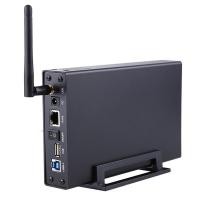 ราคา Blueendless BS U35WF 300Mbps USB 3 0 Wi Fi Streaming Server 3 5 External Hard Drive HDD Enclosure File Server AP USB WiFi Storage RJ45 with 2dbi Antenna (17390880251)