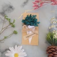 ราคา การ์ดอวยพรช่อดอกไม้แห้ง รับปริญญาปัจฉิมขนาด 5x10cm (21178415065)