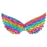 ราคา ANQII สายรุ้งสีรุ้ง ปีกนางฟ้านางฟ้า เงางาม วันเกิดของสตรี ของขวัญสำหรับเด็ก สากลสากลสากล อาบน้ำทารกฝักบัว ของตกแต่งงานปาร์ตี้ (20907252505)