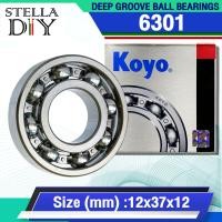 ราคา 6300 6301 6302 6303 6304 6305 6306 ตลับลูกปืน KOYO จำนวน 1 ชิ้น แบบไม่มีฝา (16707623056)